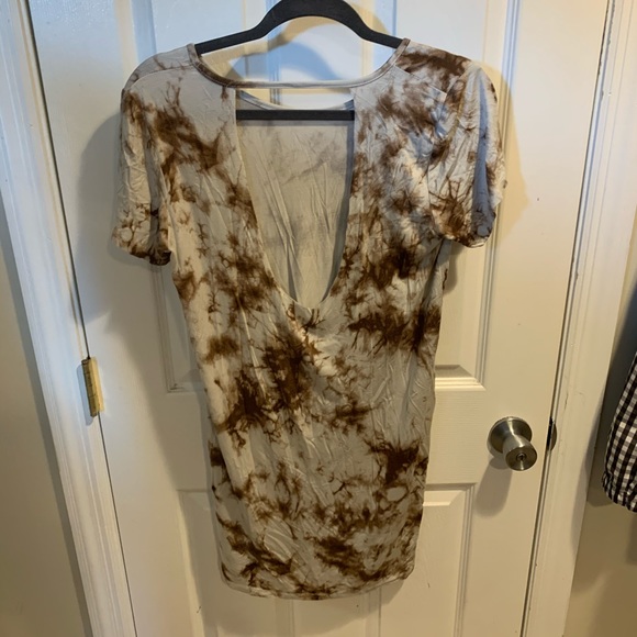 Tie dye t-shirt dress - Picture 3 of 3